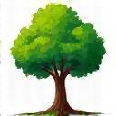 陸の豊かさも守ろうを示すSDGsアイコンまたは森林のアイコン