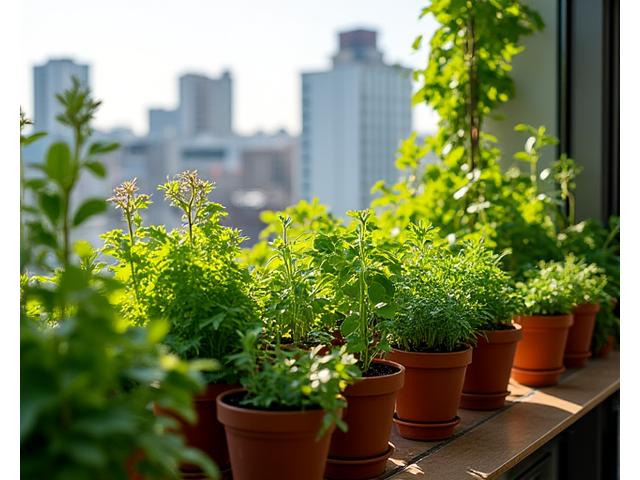 東京のベランダ菜園、都市農業