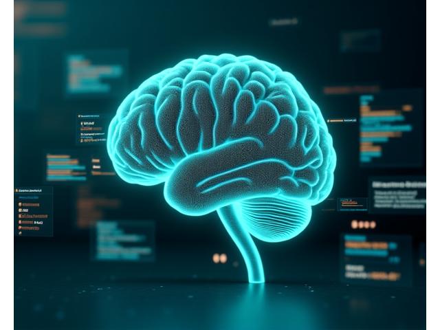 AIが個人のデータを分析し、未来を予測するモックアップ画面