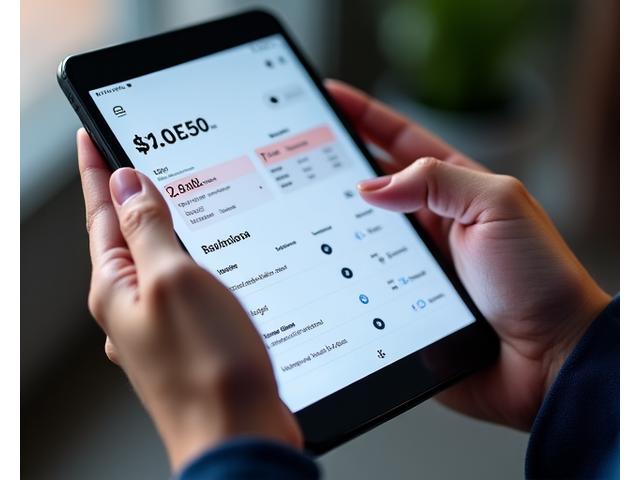 データ管理ダッシュボードを表示するスマートフォンとユーザーの権利を象徴するアイコン